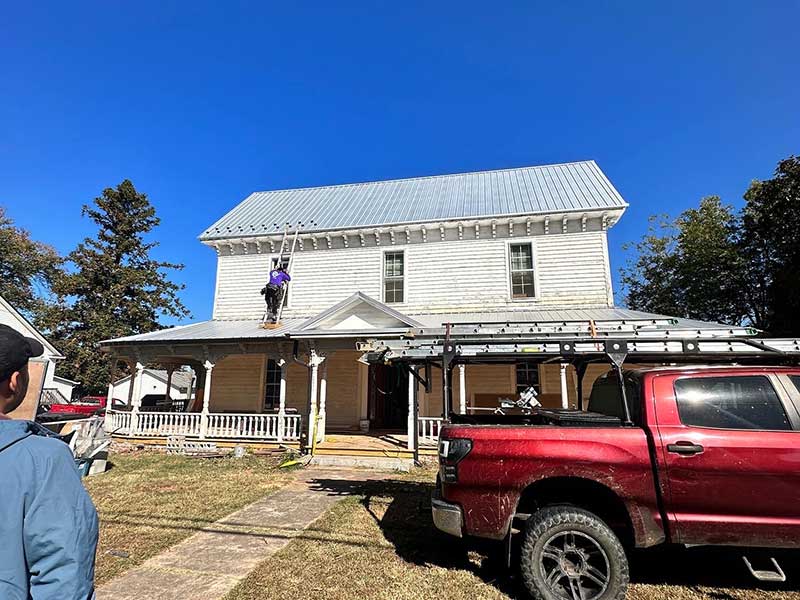 metal roofing