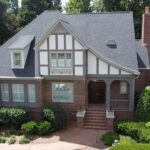 Roof repair in Winston-Salem after storm and wind damage.